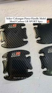 Stiker Cekungan Pintu Mobil & Handle GR SPORT Carbon