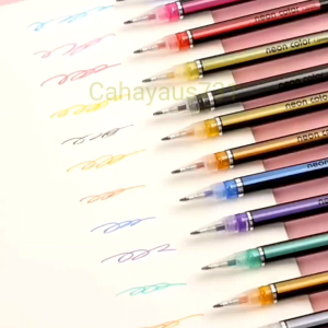 48 COLORS Pens Scrapbooking Highlihter Pen Ballpen Office Stationery Writing