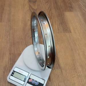 ( VELG 12 INCH / 16H / CROOM ) Roda Velg Rims Sepeda Anak 12inch Lubang 16 H Besi Steel BMX Mini