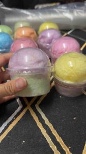 🍭GULA KAPAS GEBU 2 layer Dome 4oz🍭 COTTON CANDY 🍭goodies/doorgift Kahwin/Aqiqah& Any evnt 2024