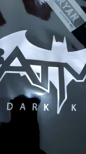 Kaos Batman Hitam Silver Superhero Anak dan Dewasa HER-53