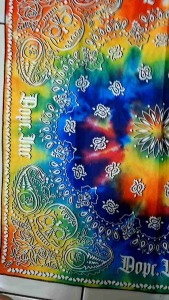 slayer paisley bandana motif tyde aksesoris fashion