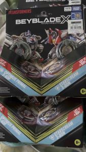 BEYBLADE X Marvel Transformers Optimus Primal & Starscream