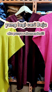 NAGITA Long Dress Square Crinkle Airflow Premium | Atasan Wanita Kekinian | Nagita Top Atasan
