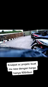 Knalpot SC Jupiter Mx New Botol Full Bunglon