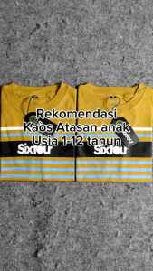 Kaos Anak Laki-Laki Perempuan Usia 1-12 Tahun | Kaos Distro Premium Bahan Katun Nyaman Anti Gerah | Baju Atasan Anak