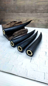 Once pipa kayu galih kelor hitam bulat super B80