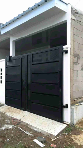 pintu gerbang Doble sleding/harga permeter persegi