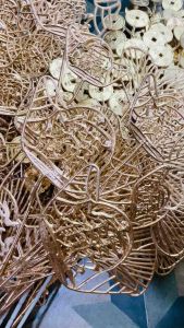 Cành cây lá dẻ quạt dẻ tim lá táo đồng xu thỏi vàng đào đông trang trí lễ Tết