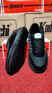 Sepatu Kodachi 8116 Hitam Silver Sepatu Pria