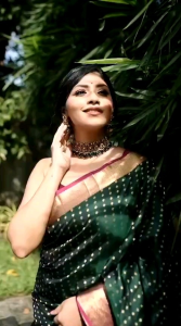 Partywear Soft Banarasi Silk Saree Grand Look Festivalwear Light Weight Sarees Indian Silk Sarees Wedding Collections