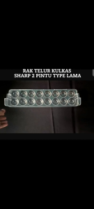 RAK TELUR KULKAS SHARP 2 PINTU KULKAS TYPE LAMA ORIGINAL