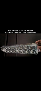 RAK TELUR KULKAS SHARP 2 PINTU TYPE KULKAS TERBARU ORIGINAL
