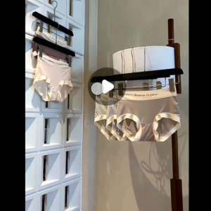 JUDYSTORE【 5pcs/box 】Women Seamless Skin Friendly Ultra Soft Mid-Waist Panties 慵懒周末紫杉醇抗菌面膜内裤高弹包臀透气舒适女士三角裤