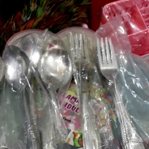 SENDOK SAMA GARPU MURAH Stainless ANTI KARAT HARGA PER 12pcs