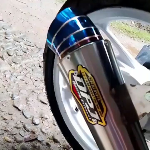 KNALPOT RACING DPJ SUPRA X 125 KARISMA SHOGUN 125 JUPITER SMASH