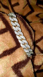 สร้อยข้อมือเพชรCz งานจิวเวลรี่เพชรทั้งเส้น