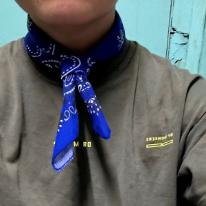 1PCS (full square) KEY SCARF BANDANA HANDKERCHIEF KAIN HEADBAND RAYA Cowboy