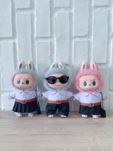 ชุดลาบูบู้ ชุดตุ๊กตาลาบูบู้ ชุดนักศึกษาตุ๊กตา ชุดนักศึกษาลาบูบู้ ชุดตุ๊กตาคิมม่อน v6 ชุดkimmon v6 เสื้อผ้าลาบูบู้ labubu พร้อมส่งในไทย