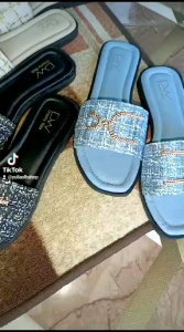 Sandal Teplek Wanita Kekinian/Sandal Slip on Cewek Model Terbaru korean style