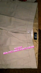 celana panjang pria formal kasual kerja kantor slimfit korean style bahan semi wool