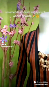 Kebaya Batik Lurik Kutubaru Dewasa: Keindahan Tradisional yang Modern