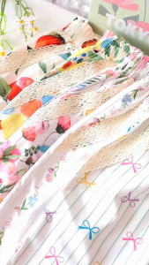 กางเกงขาสั้นไซส์อวบเอว29"-44"นิ้วผ้าครัชนุ่มใส่สบาย มีกระเป๋าข้างแต่งลูกไม้ Clothing ผู้หญิง