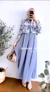 RINARA SET OUTER TERBARU DRESS BLEZER VIRAL DRESS OUTER PISAH