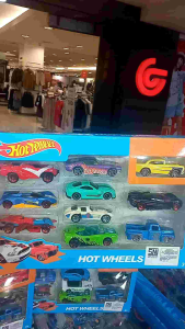 Hotwheel diecast mainan anak viral 1 set 10 mobil sport termurah bahan besi