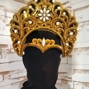 Renda Siger Mahkota Hiasan Rambut Full Payet Sudah Pake Spond dan Diamod