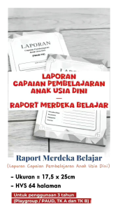 Rapot Merdeka Belajar untuk TK dan PAUD