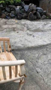 AMJ002 kursi betawi jati warna finishing 2 tahun garansi