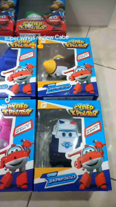 Figure Super Wings Change Robot Planes Mainan Transformasi Super Wing