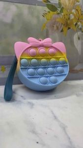 Gantungan Kunci Pop it Gantungan Tas Dompet Koin Pop it