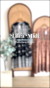 LILEA MIDI DRESS WANITA TERBARU