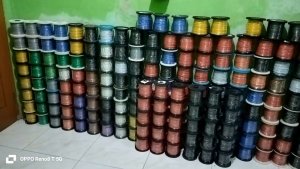 Kabel Mobil Body Bintik Avs 05mm Panjang 100 Meter Orange