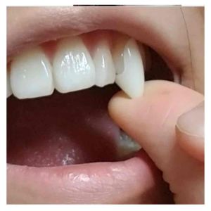 Halloween Party Vampire False Teeth Fangs Dentures Cosplay Props DIY Decorations