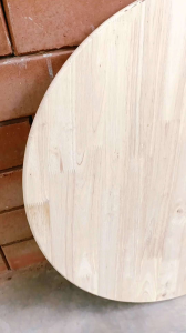 แผ่นไม้กลม ไม้กลม  topโต๊ะวงกลม งานไม้DIY ไม้ยางพาราตัดกลม ไม้เกรดA ขนาด 60 cm.หนา 15 mm. ลบขอบขัดเสี้ยนแล้ว แผ่นไม้กลม ราคา แผ่นไม้กลม ขนาดใหญ่ - Lazada