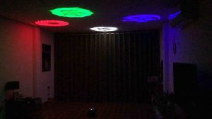 Đèn Moving Nấm Sừng 360 Độ VIET ULTRA (Led + Laser)