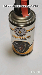 Pelumas Rantai Petroasia Chemical Chainlube Minyak Rantai Petroasia Chemical Chain Lube 300ML