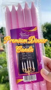 LONG CANDLE (VARIANTS COLOUR) [SZENT RADIANZE BRAND]