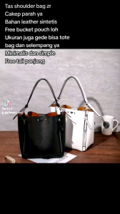 Tas Zara Zipper Pocket Free Pouch [Bonus Paperbag Zara]