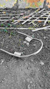 Behel Begel Belakang Yamaha Mio Sporty Mio Lama Besi Krom Super Tebal