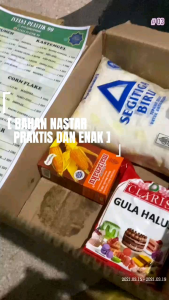 bahan kue kering NASTAR kumplit dan praktis