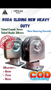 Roda Sliding New Heavy Duty | Roda Sliding New 6cm 7cm 8cm