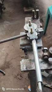 Bending penekuk pipa 16mm leter L dan U