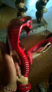 Tuas Perseneling Mobil Variasi Motif Cobra Tangkai