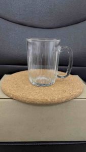 Gelas Gagang 250ml/Gelas gagang isi 6pcs/ Gelas kopi/Gelas Teh/ Gelas Jamu/ Gelas Kaca Isi 6pcs