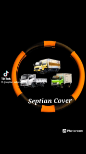 Sarung stir Mobil Truk Isuzu elf Mitsubishi Canter Hino Dutro Toyota dyna Cover stir mobil truk