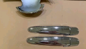 Paket Outer Handle Tank Cover Calya Sigra 2016-2025 Hitam Chrome Premium